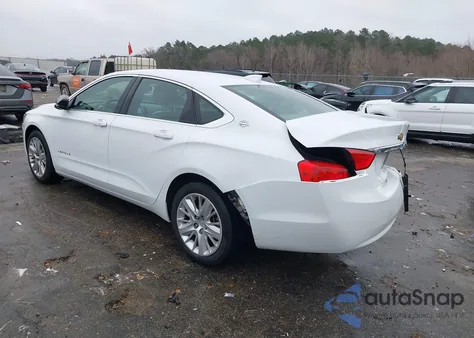 2018 Chevrolet Impala Ls из США, поврежденный, VIN 2G11Z5SA3J9155204